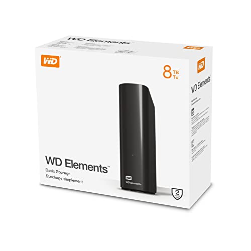 WD 8TB Elements USB 3.0 Desktop Hard Drive