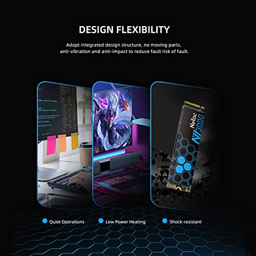 Netac NV3000 250GB NVMe SSD with Heat Sink