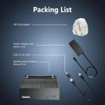 Yaeonku 4-in-1 USB-C Blu-ray Drive & Hub