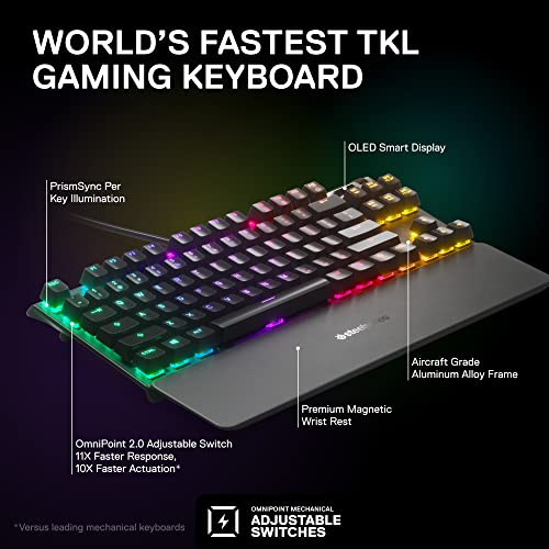 SteelSeries Apex Pro TKL Mechanical Gaming Keyboard