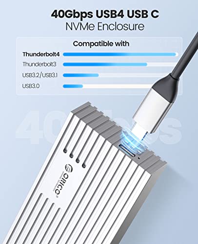 ORICO 40Gbps M.2 NVMe SSD USB-C Enclosure