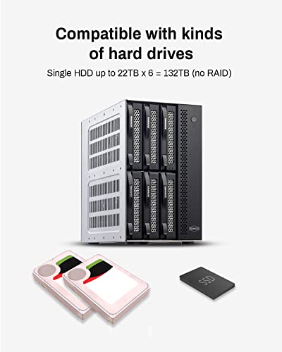 TERRAMASTER D6-320 6-Bay USB 3.2 HDD Enclosure