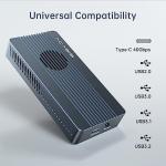 ACASIS 40Gbps M.2 NVMe SSD Enclosure with Cooling Fan