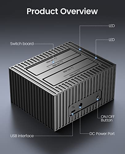 ORICO USB-C 3.1 External HDD/SSD Docking Station