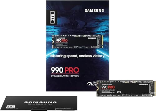 Samsung 990 PRO 2TB NVMe M.2 SSD for Gaming