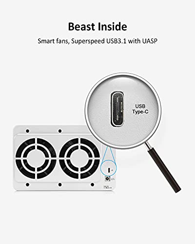 TERRAMASTER D5-300 USB3.1 5-Bay RAID Enclosure