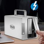 TERRAMASTER TD2 Thunderbolt 3 RAID Dock Enclosure