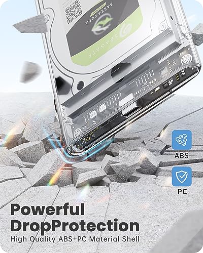 POSUGEAR 2.5" USB-C HDD Enclosure with UASP