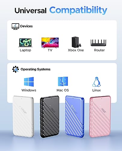 ORICO USB 3.0 External Hard Drive Enclosure Black