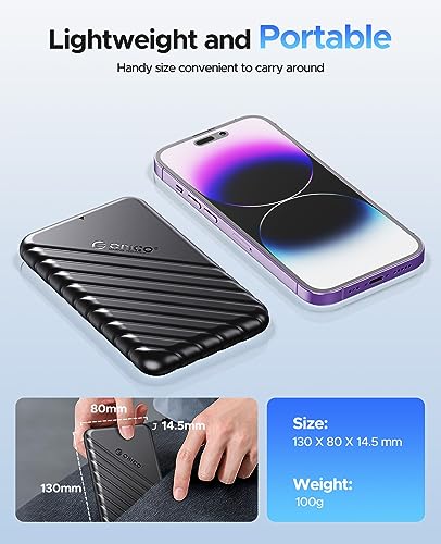 ORICO USB 3.0 External Hard Drive Enclosure Black