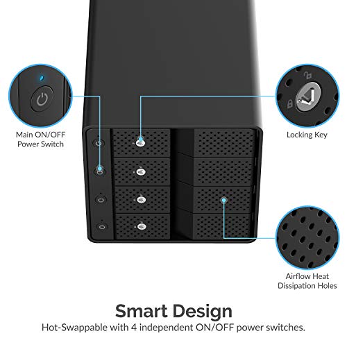 SABRENT 4-Bay Hard Drive Docking Station