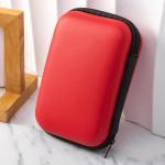 Shockproof Waterproof 2.5" Hard Drive Case - Red