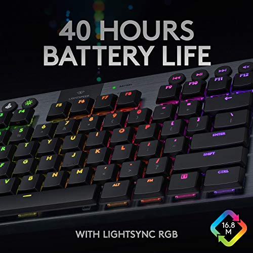 Logitech G915 TKL Wireless Mechanical Gaming Keyboard