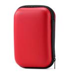 Shockproof Waterproof 2.5" Hard Drive Case - Red