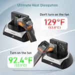 FIDECO M.2 NVME SSD Dock with Cooling Fan