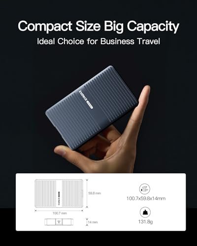 Inateck USB4.0 M.2 NVMe SSD Aluminum Enclosure