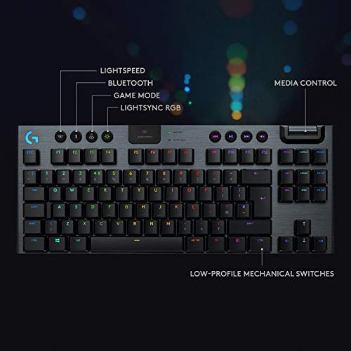 Logitech G915 TKL Wireless Mechanical Gaming Keyboard