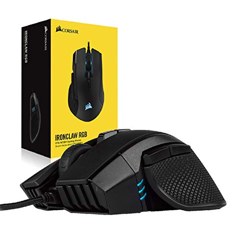 CORSAIR IRONCLAW RGB Gaming Mouse - 18,000 DPI