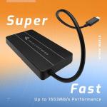 Thunderbolt Portable NVMe M.2 Enclosure with Mount