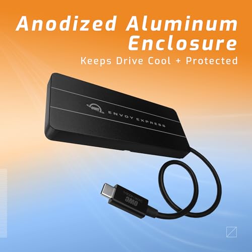 Thunderbolt Portable NVMe M.2 Enclosure with Mount