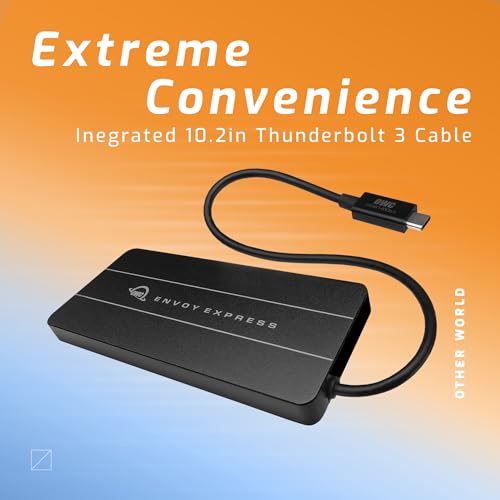 Thunderbolt Portable NVMe M.2 Enclosure with Mount