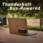 Thunderbolt Portable NVMe M.2 Enclosure with Mount
