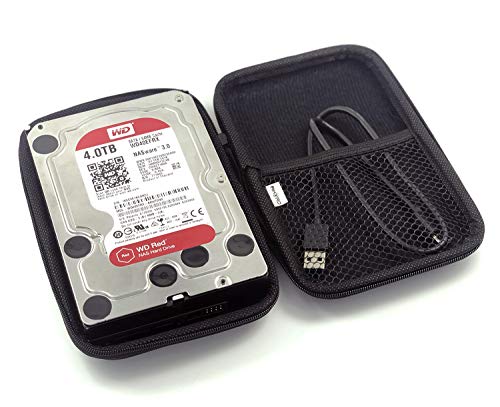 AKORD Black EVA Hard Drive Protective Case