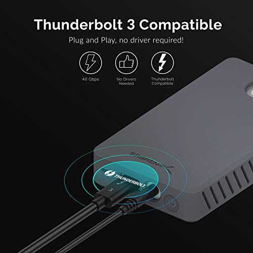 SABRENT Dual Bay Thunderbolt 3 SSD Enclosure