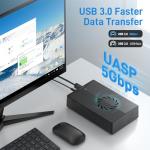 FIDECO USB 3.0 SATA Hard Drive Docking Station