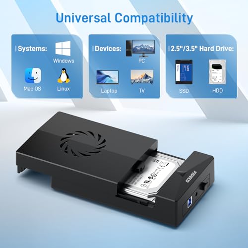 FIDECO USB 3.0 SATA Hard Drive Docking Station