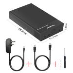 Tccmebius USB 3.0 SATA External Hard Drive Enclosure