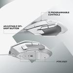 Logitech G G502 X Gaming Mouse - White