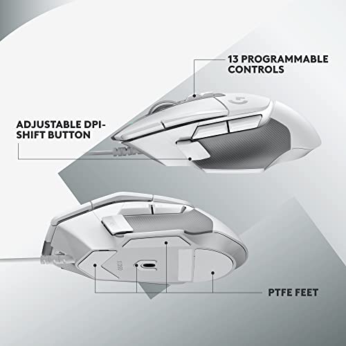 Logitech G G502 X Gaming Mouse - White