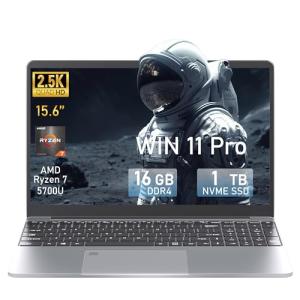 Fsjun 15.6" 165Hz Gaming Laptop with AMD R7