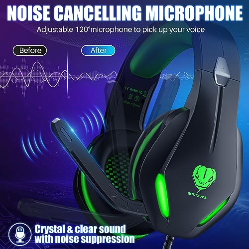 Stynice Wired Gaming Headset with Microphone