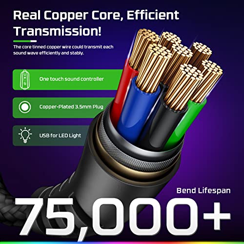 Fachixy FC100 RGB Gaming Headset with Mic