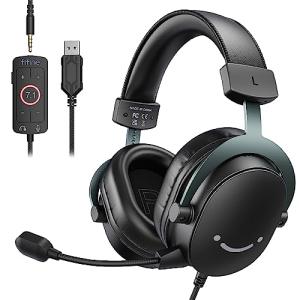 FIFINE 7.1 Surround Sound Gaming USB Headset