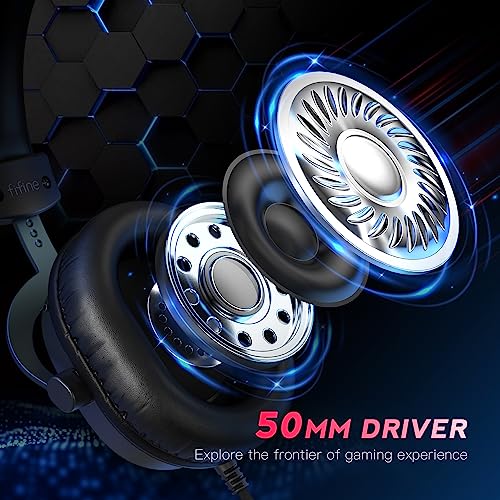 FIFINE 7.1 Surround Sound Gaming USB Headset