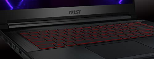 MSI Thin GF63 15" FHD Gaming Laptop - i5-12450H, RTX 2050, 16GB RAM, 512GB SSD