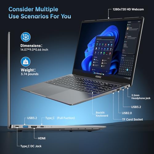 ACEMAGIC Gaming Laptop - 16.1'' FHD, Ryzen 7