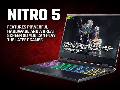 Acer Nitro 5 AN515-58 - Core i7-12650H, 16GB, 1TB SSD, RTX 4050