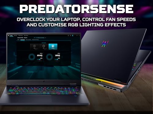 Acer Predator Helios 18 - Core i9, 32GB, 2TB SSD, RTX 4080