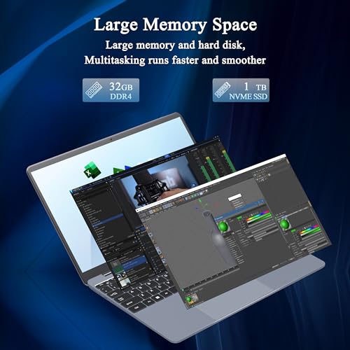 Amita 15.6" Gaming Laptop, Ryzen 7, 32GB RAM