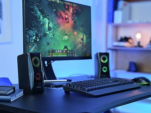 Trust Gaming GXT 606B Javv PC Speakers with RGB Lights