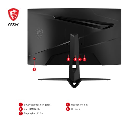 MSI G2422C 23.6" FHD Curved Gaming Monitor - 180Hz