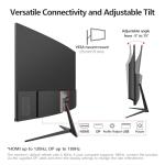 24" Curved Gaming Monitor 180hz FHD 1ms Freesync