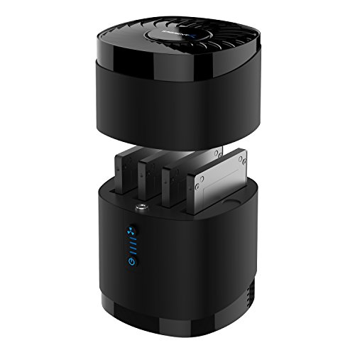 SABRENT 4 Bay SSD HDD Docking Station with Fan