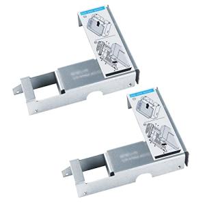 Heretom 2-Pack 2.5" to 3.5" Adapter Converter