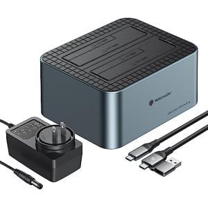 Yottamaster Dual Bay USB C Gaming Laptop Dock