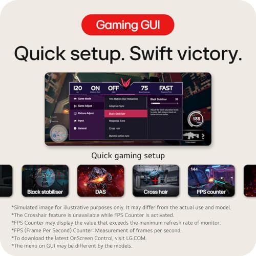 LG UltraGear Gaming Monitor 24GQ50F-B - 23.8" 165Hz